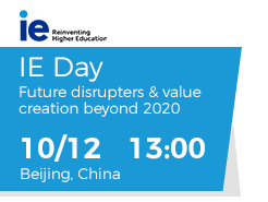 IE Day: Future disrupters and the creation of value beyond 2020 - (12/10)